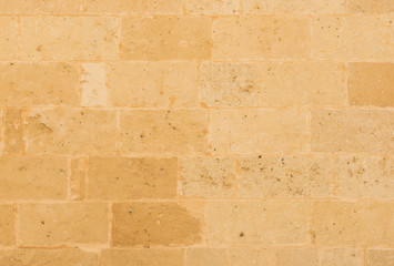 Naturstein Mauer Steine Braun Beige