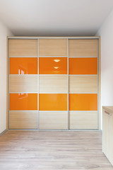 Obraz premium Interior of a empty closet room