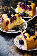 blackberry and apples pie