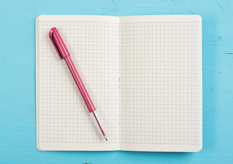 Open Blank Page notebook
