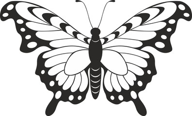 Monarch Butterfly. Vector 