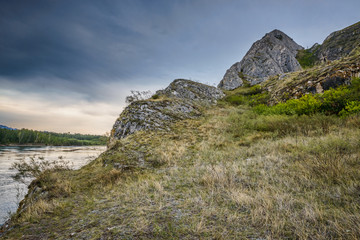 summer mountain landscape
