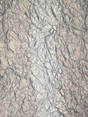 Aluminium foil background