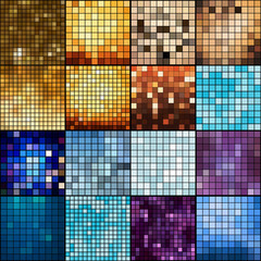Fototapeta premium Abstract mosaic background.