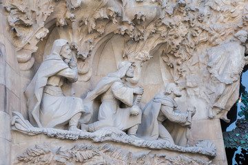 Obraz premium SPAIN Barcelona Sagrada Familia スペイン バルセロナ サグラダファミリア