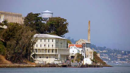 Anlegestelle der Gefängnisinsel Alcatraz