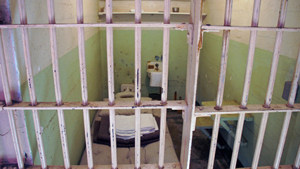 Gefängniszelle in Alcatraz