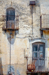 Obraz premium wallpaper of old house
