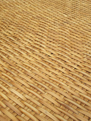 macro Pattern and design of Thai style bamboo handcraft