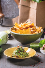 Mexican style dinner