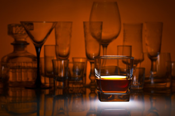 alcoholic drink in bar