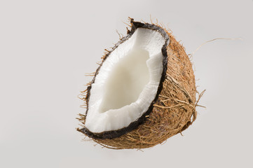 Half of the coconut