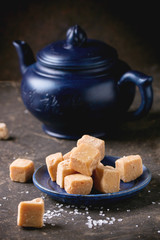 Fudge cand and teapot