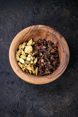Cardamom and cloves