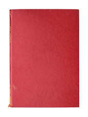 Fototapeta premium Old book on white background.