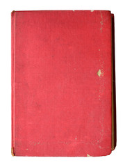 Old book on white background.