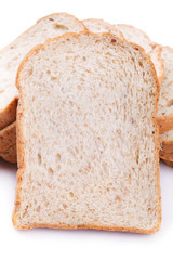 slice of whole wheat bread for background