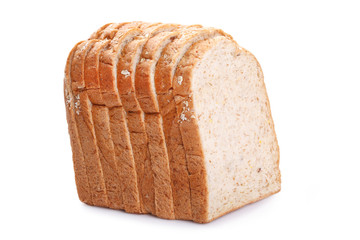slice of whole wheat bread for background