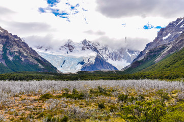 Fototapeta premium The valley of Cerro Torre, El Chalten, Argentina