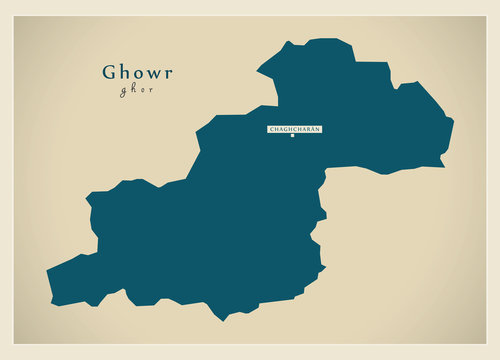 Modern Map - Ghowr AF