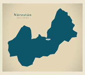 Modern Map - Nurestan AF