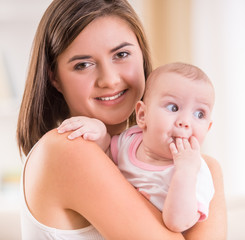 Mom and kid