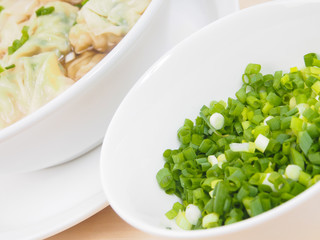 Chinese Dumpling soup