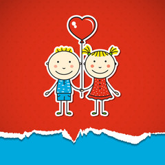 Children in love