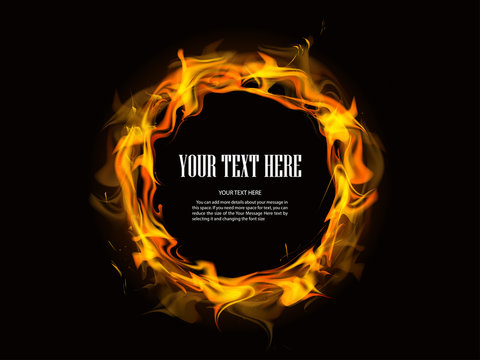 fire background vector
