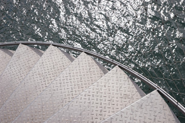 Treppe ins Wasser