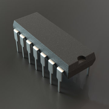 DIP chip package