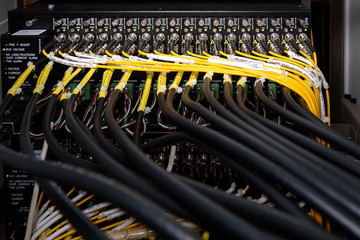 Fiber optic cable with cctv module