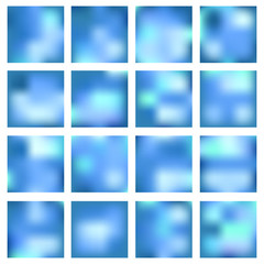 Abstract blurred backgrounds.