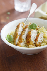 Chicken with couscous