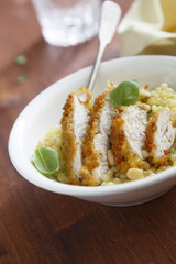 Chicken with couscous