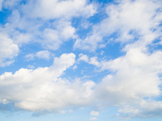 blue sky and cloud background