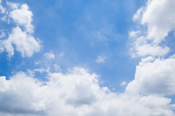 Fototapeta na wymiar cloudscape and blue sky