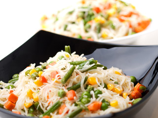 Asian noodles with vegetables