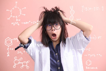 Asian scientist gets mad