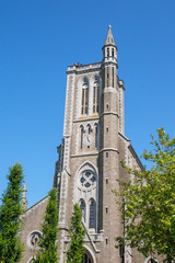 Fototapeta na wymiar Eglise saint Méen de Cancale, Ile et Vilaine, Bretagne, France 