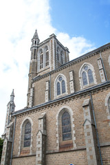 Fototapeta na wymiar Eglise saint Méen de Cancale, Ile et Vilaine, Bretagne, France 