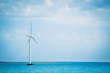 Windmill on the coast