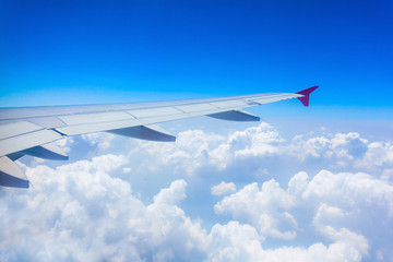Obraz premium Airplane wing