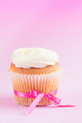 Homemade White Cupcake