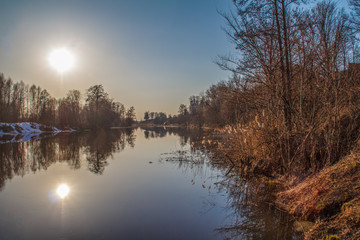 Мартовский закат