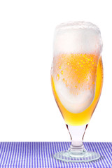 Oktoberfest Celebration Background with Beer