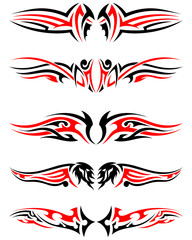 Setof Tribal Tattoos