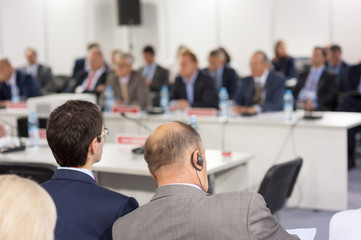 Audience at the conference