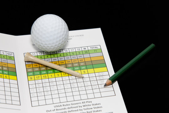 Golf Score Card