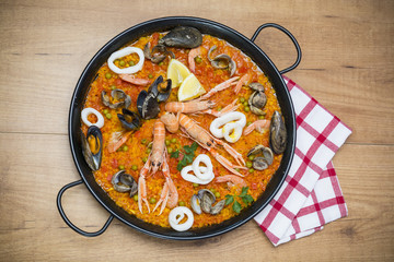 Paella,plato típico español